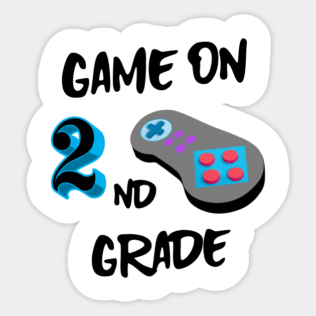 BACK To School Grade 2 Sticker by SartorisArt1